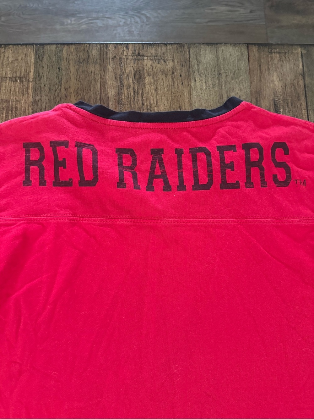 Emerson Street Clothing Co. Texas Tech Red Raiders Tee Dress Small Sleep Shirt - Picture 8 of 10